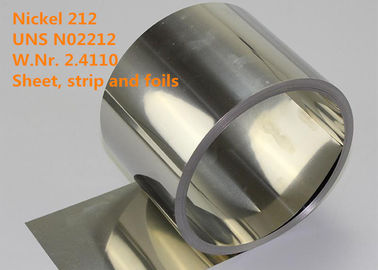 Nickel basierte spezielle Legierungen für elektronisches Blatt/Streifen/Draht des Nickel-212/UNS N02212