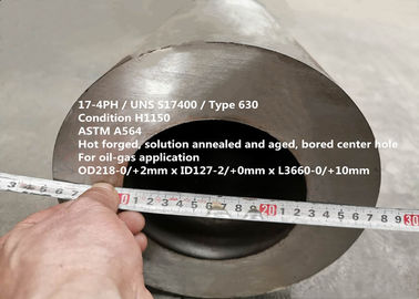 Martensitischer Aushärtungsedelstahl 17-4PH, starke SUS630/S17400 Wandstärke schmiedete Rohr